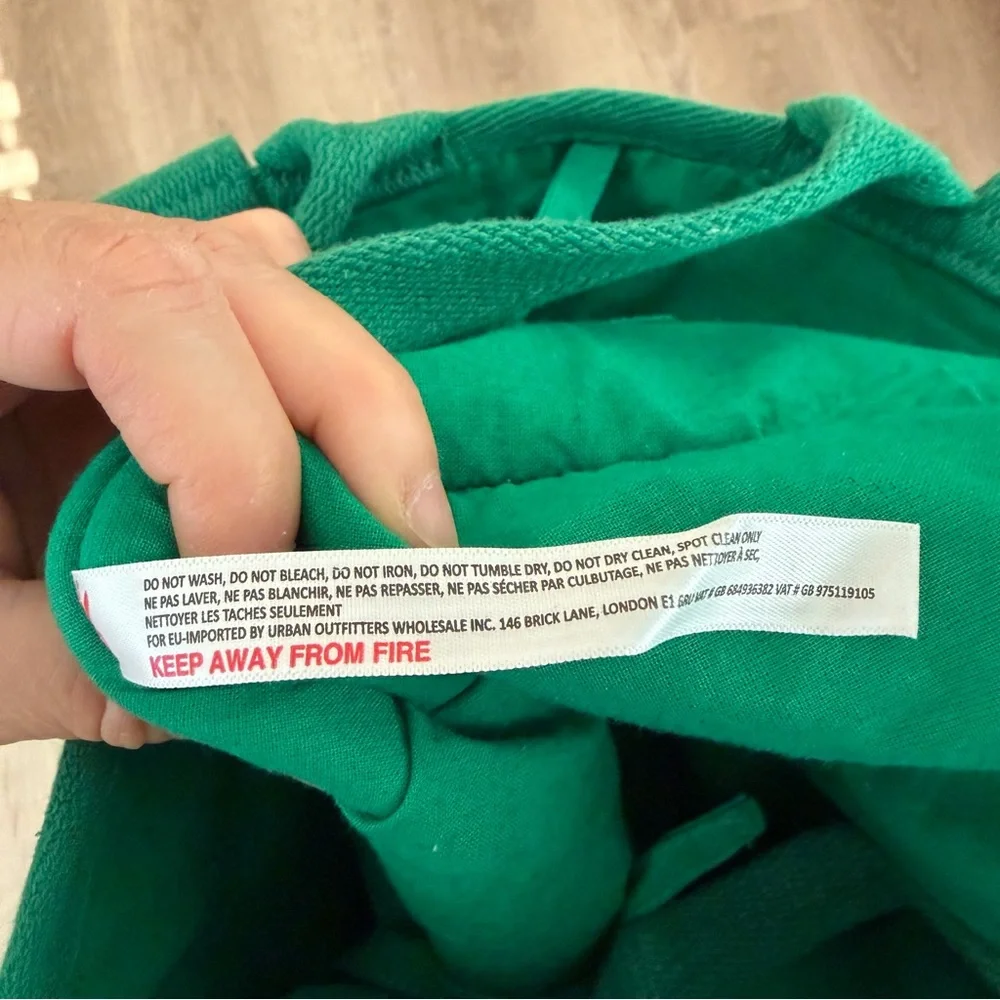 Free People Clara Green Striped Tote‎ Bag